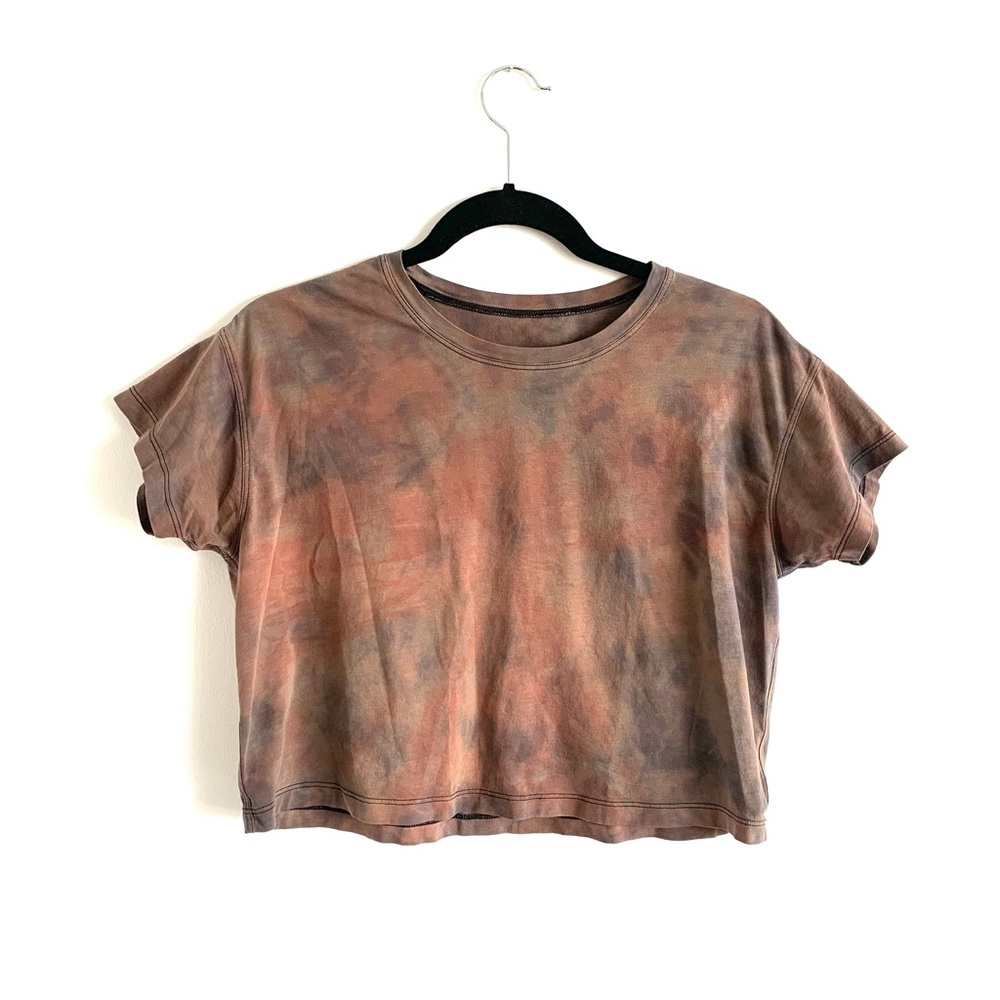Lululemon tie dyed Cates tee